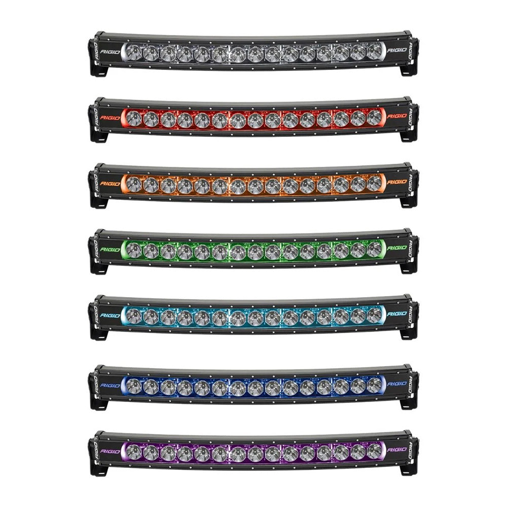 RIGID Industries Radiance Curved 40 Light Bar RGBW 340053