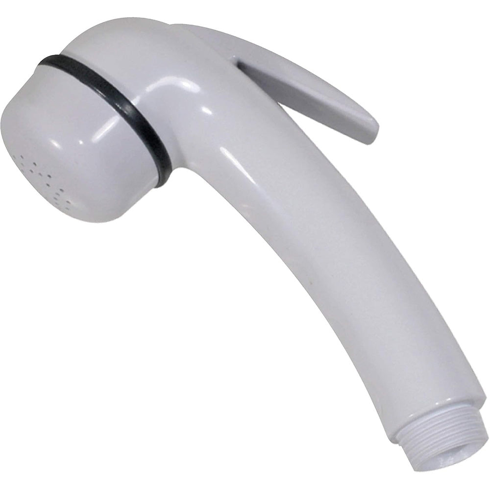 Scandvik 14004P Euro Shower Handle Straight White 14004P