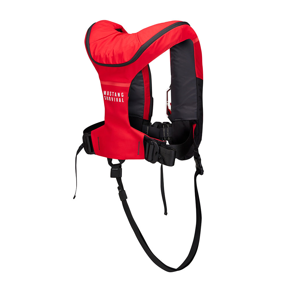 Mustang Atlas 190 DLX Open Ocean Inflatable PFD RedBlack MD3195E11230