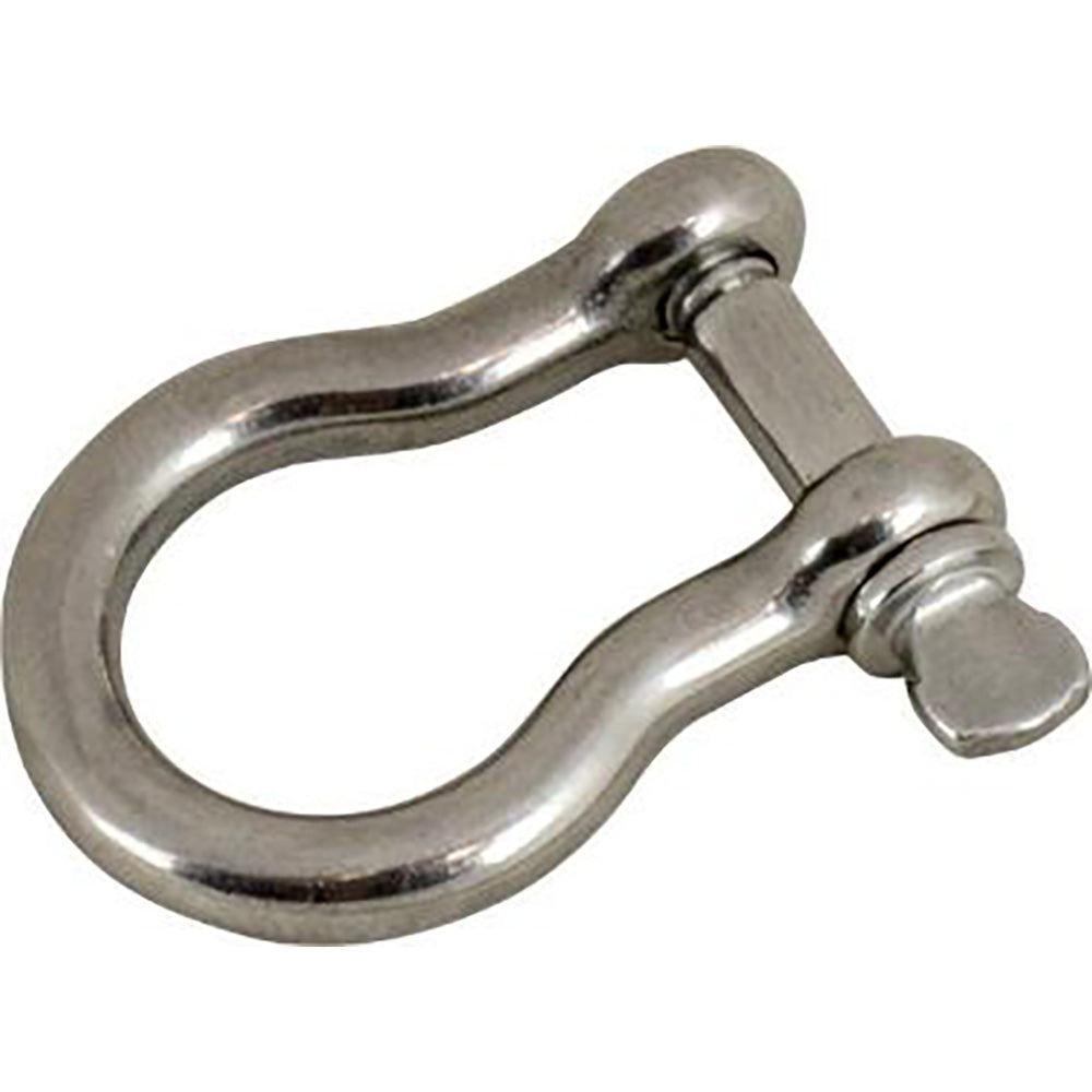 SeaDog Bow Shackle 78 Diameter 1 Opening 316 Cast Stainless Steel 1470621