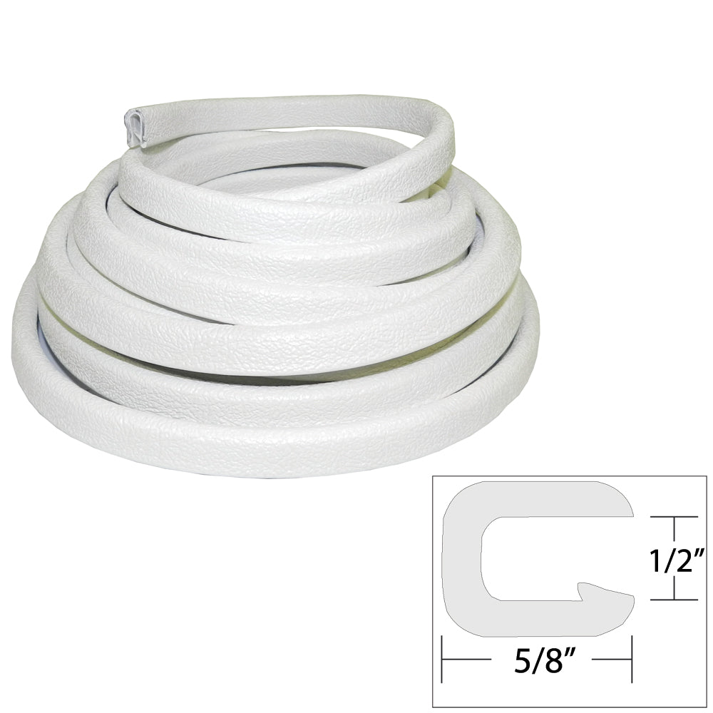 TACO Flexible Vinyl Trim 12 Opening x W x 25L White V301316W251