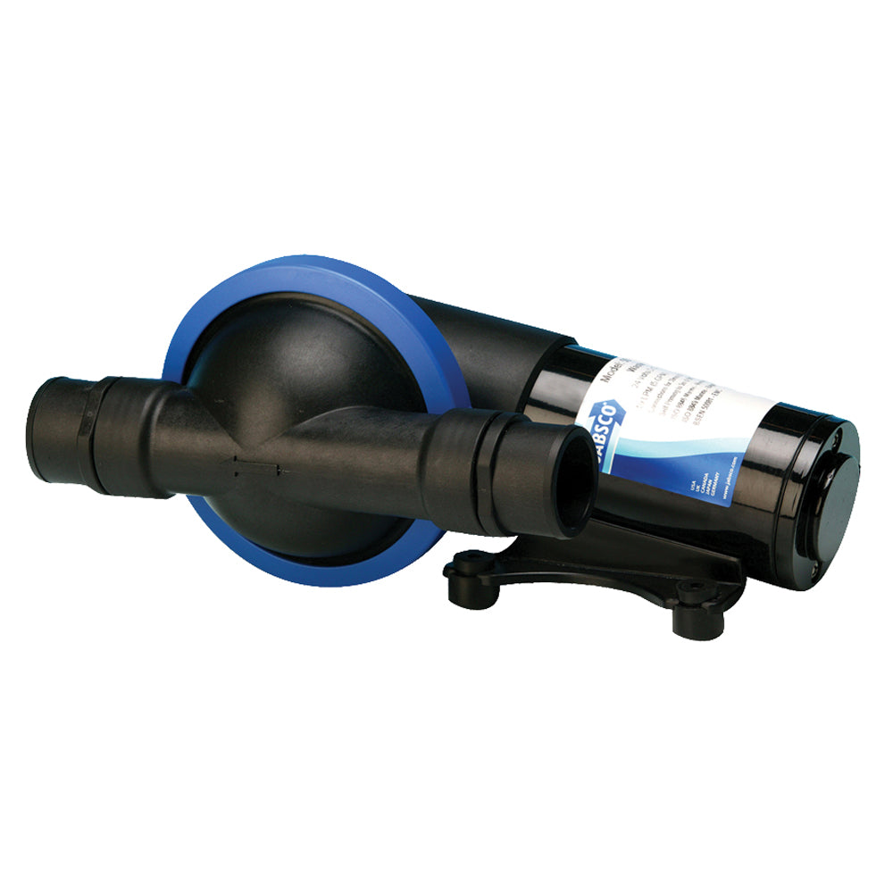 Jabsco Fish Box Evacuation Pump 12VDC 5GPM Diaphragm w 15 fittings 509001000