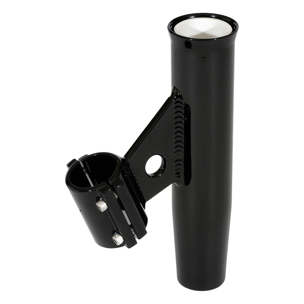 Lees ClampOn Rod Holder Black Aluminum Vertical Mount Fits 1900 OD Pipe RA5004BK
