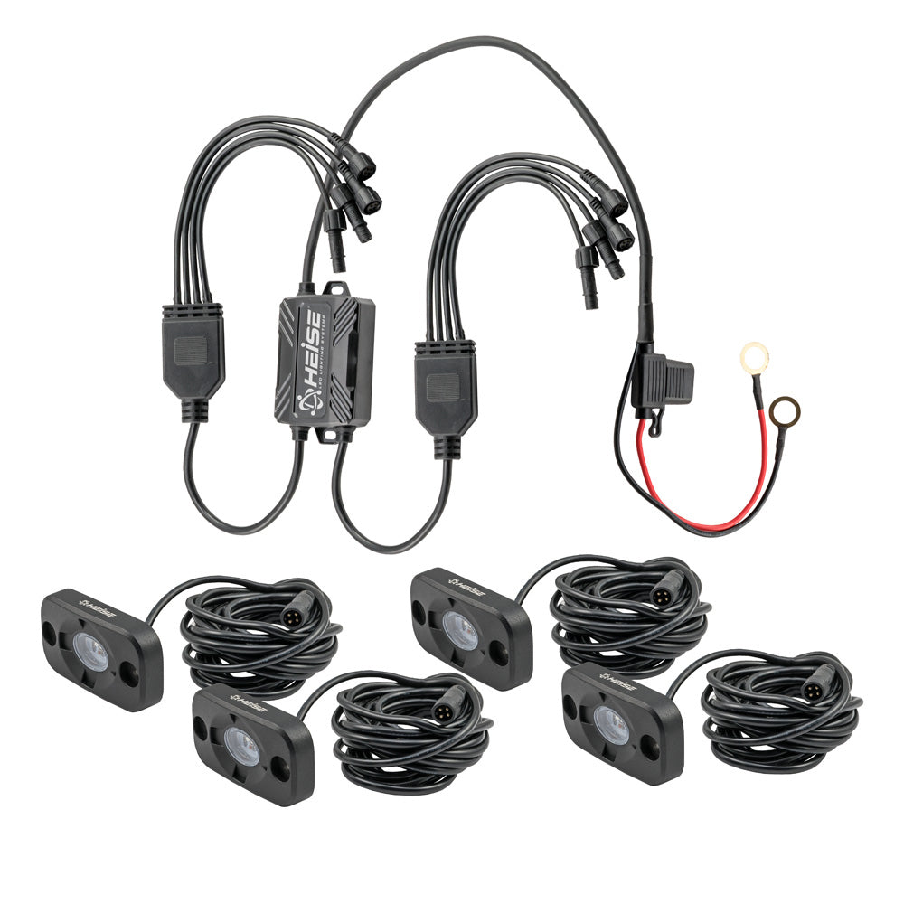 HEISE RGB Accent Lighting Kit 4 Pack HE4TLRGBK