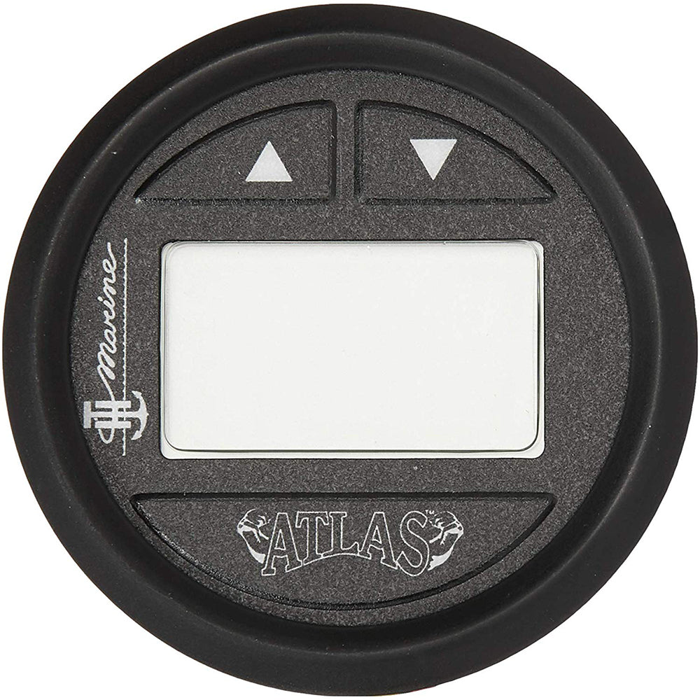 TH Marine ATLAS Hydraulic Gauge Kit f4 8 ATLAS Jack Plate Black Bezel FAGK1DP