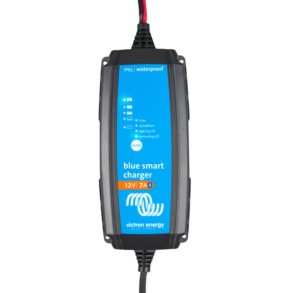 Victron BlueSmart IP65 Charger 12 VDC 7AMP w 120VAC Plug UL 1236 BPC120731104R