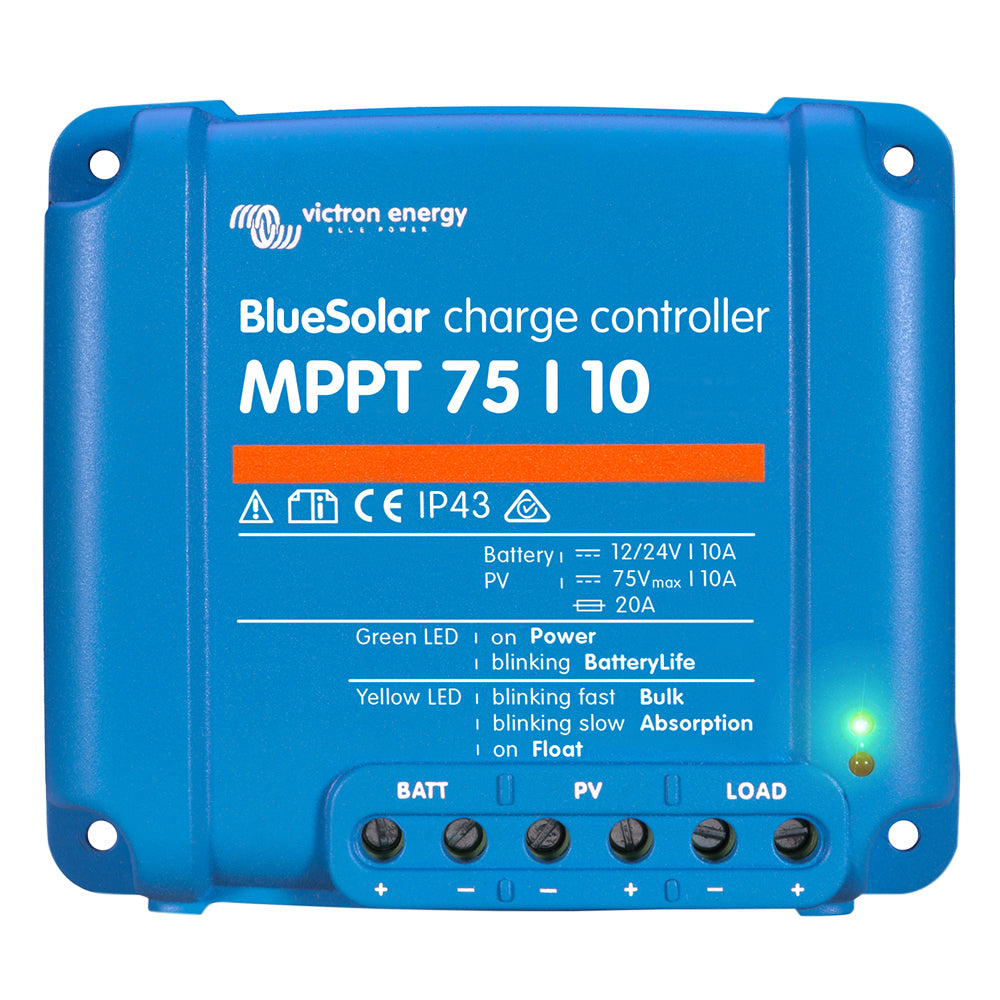 Victron BlueSolar MPPT Charge Controller 75V 10AMP UL 1741 SCC010010050R