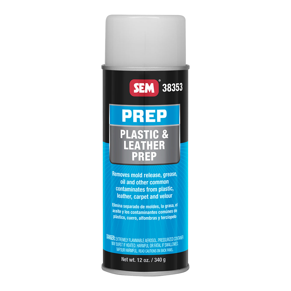 SEM Plastic Leather Prep 12oz 38353
