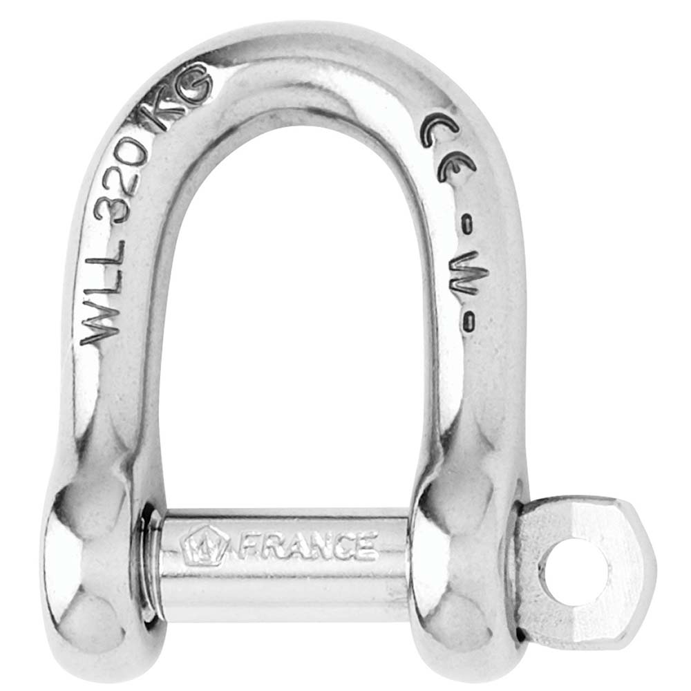 Wichard SelfLocking D Shackle Diameter 5mm 316 1202W