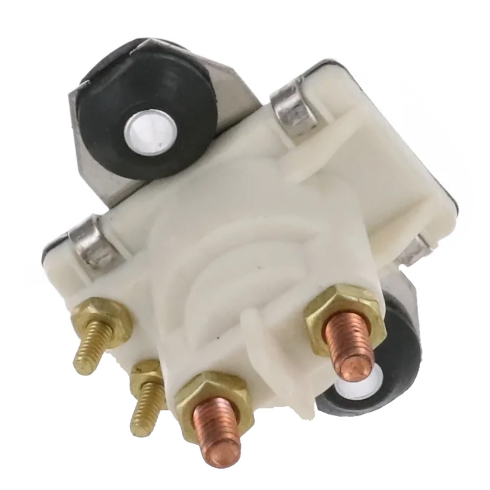 ARCO Marine Outboard Solenoid wFlat Isolated Base White Housing SW097