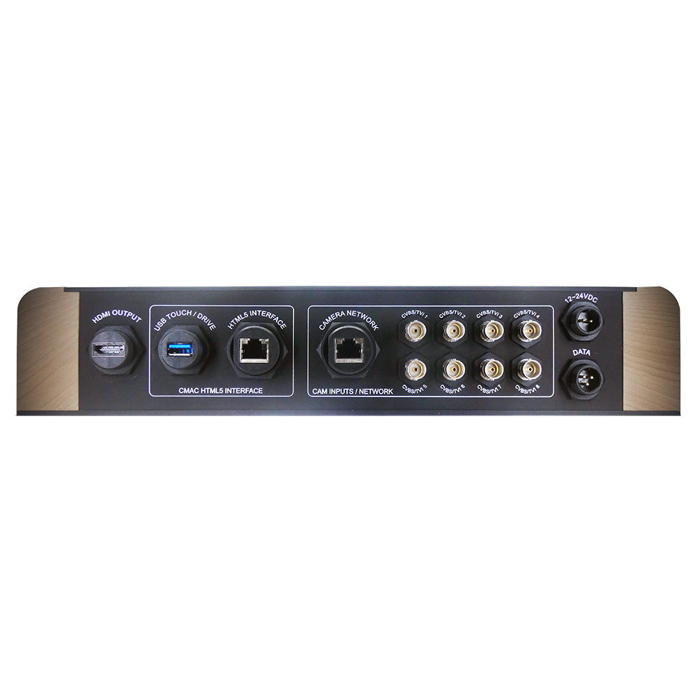 Iris Hybrid Camera Recorder wIrisControl fGarmin OneHelm Host 1TB HDD 8 Analogue 4 IP Camera Inputs CMACHVR1TBG