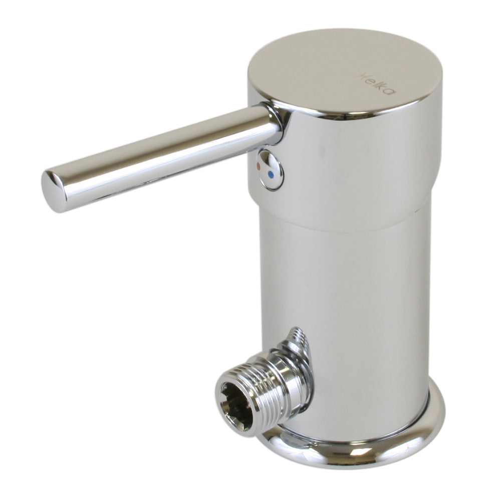 Scandvik Minimalistic Compact Single Level Mixer  Deck Mount  38  12 Fittings 16201