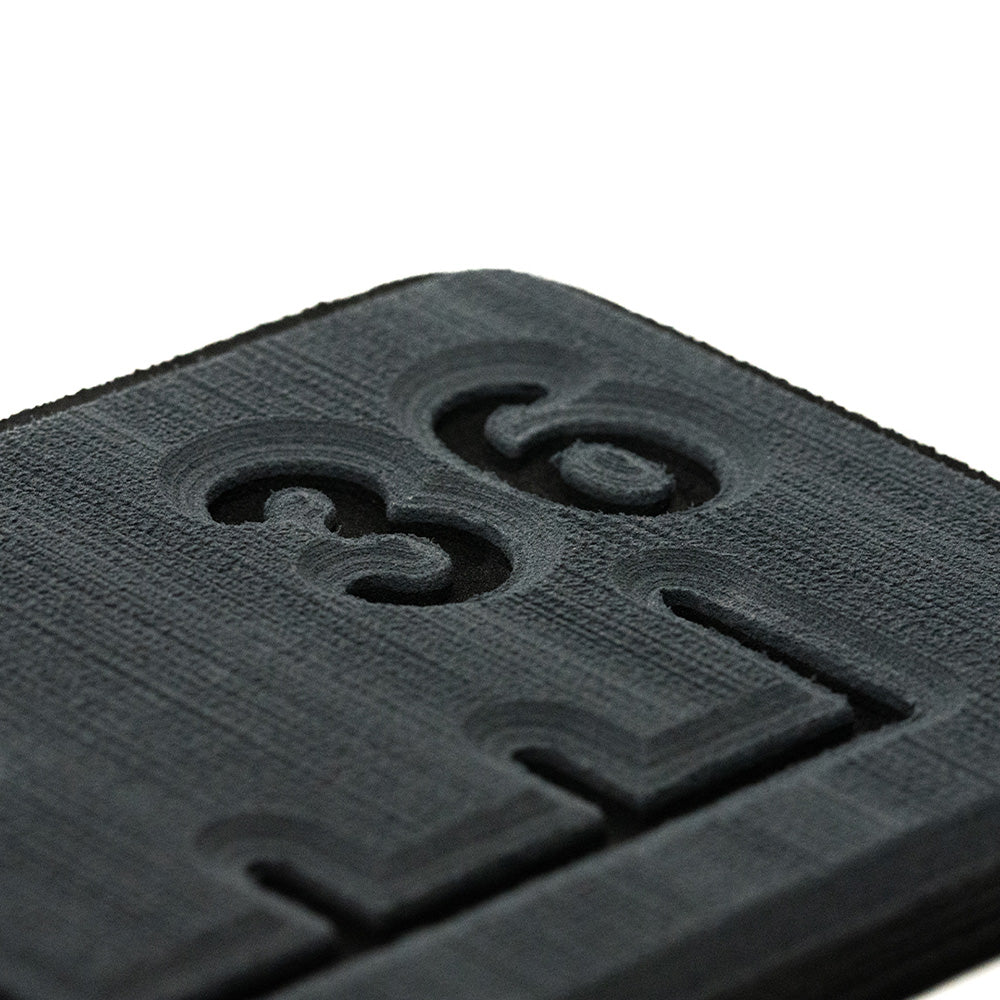 SeaDek 36 Routed Ruler  6mm  Brushed Texture  Dark GreyBlack 5358380067