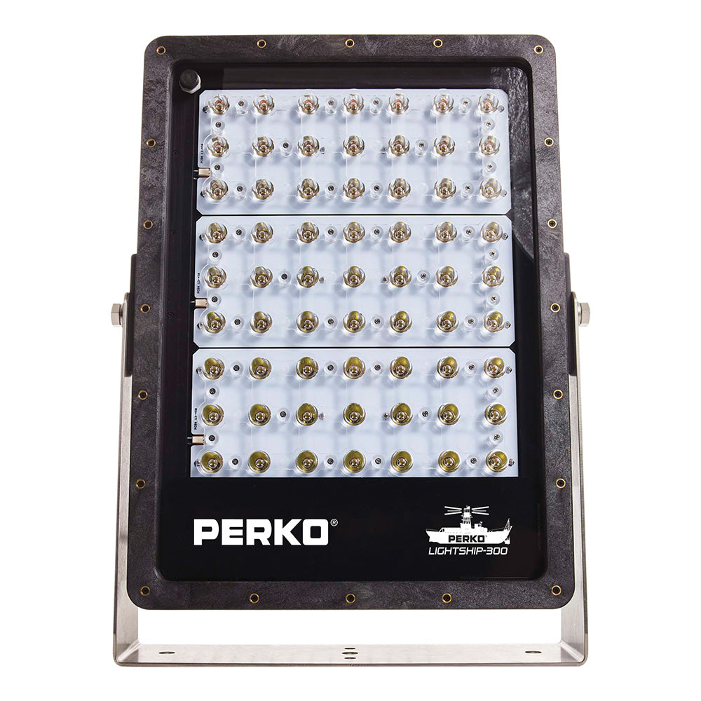 Perko Lightship 300 LED High Performance Spotlight  1224V  Black 1643300S0B