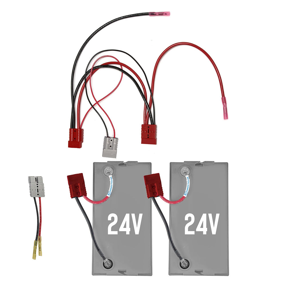 ConnectEase 24V Parallel Kit f2 24V Batteries to 1 Motor RCE224VCHK