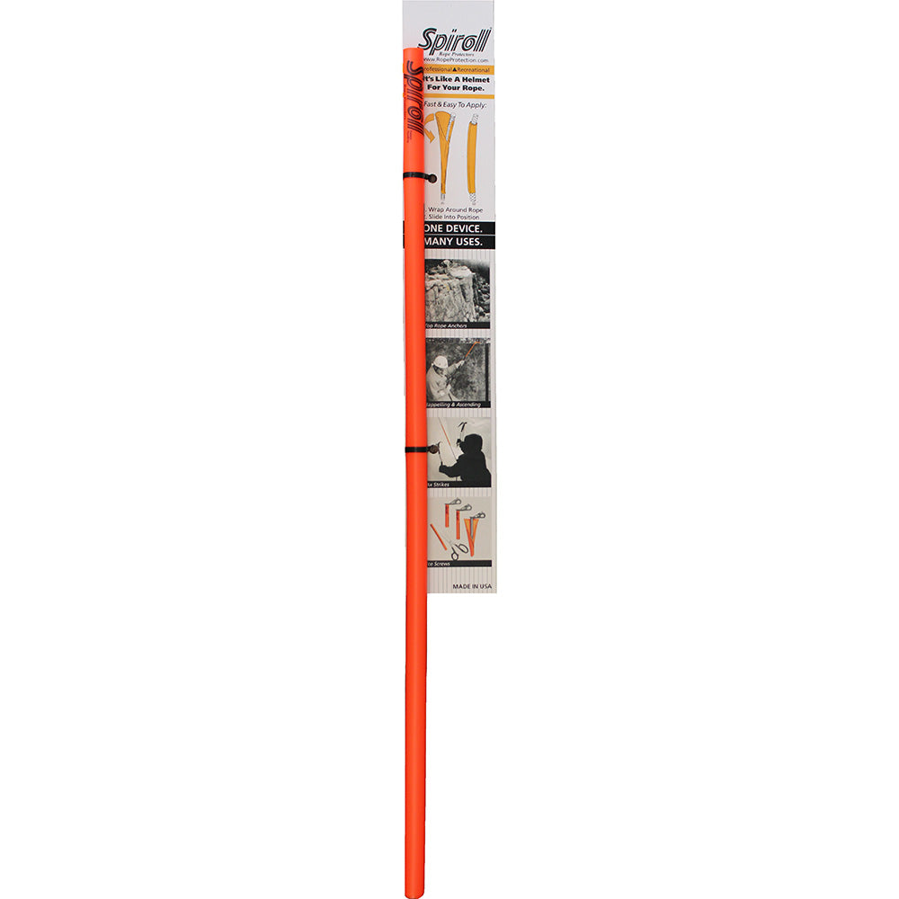 Spiroll Rope Protector Orange fLines 12  Greater SPL24ORP