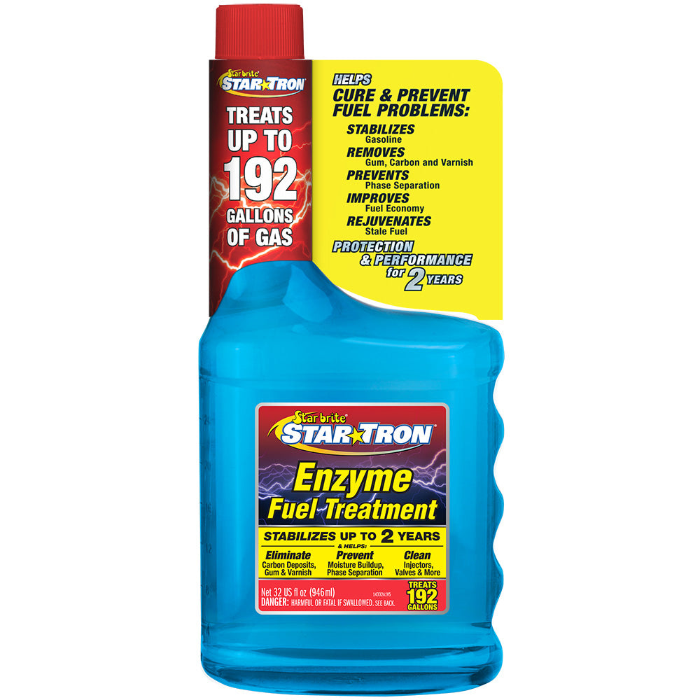 Star brite StarTron Enzyme Fuel Treatment  Small Engine Formula  32 oz 14332