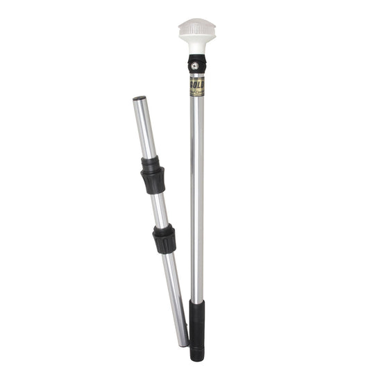 Perko Omega Series Universal LED Pole Light  48 wFold In Half Pole 1348DP6CHR