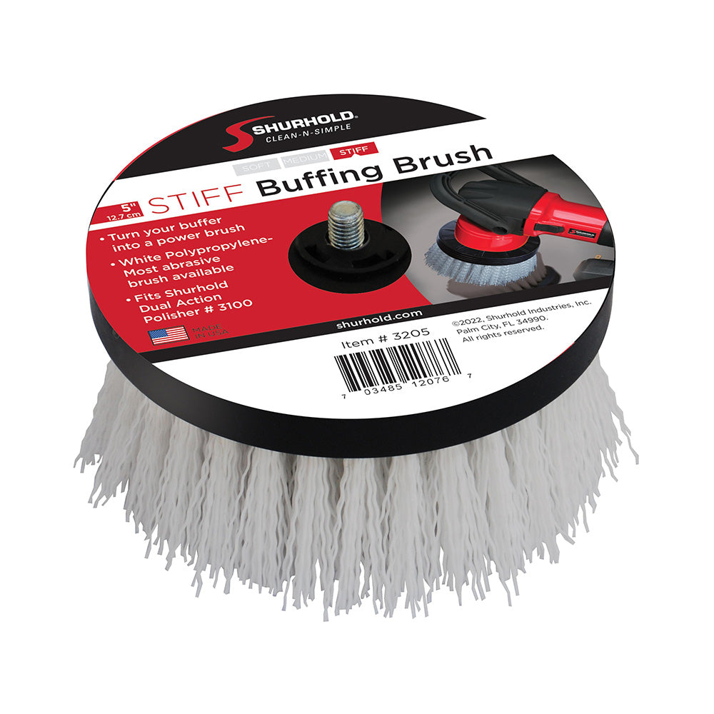 Shurhold 612 Stiff Brush fDual Action Polisher 3205