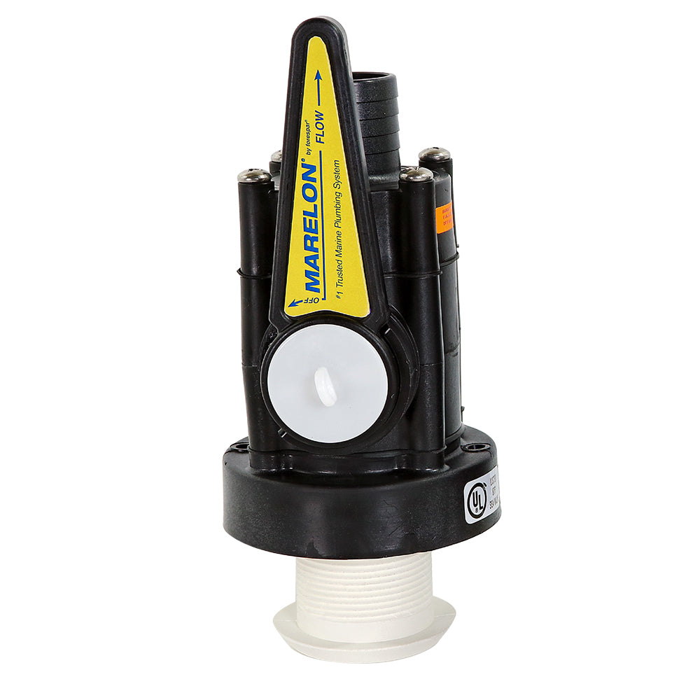 Forespar Marelon FullFlow Seacock  34 Mushroom ThroughHull 904043ABYC