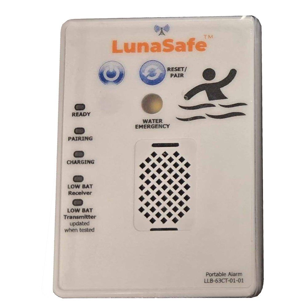 Lunasea Controller fAudible Alarm Receiver wStrobe Qi Rechargeable LLB63CT0100