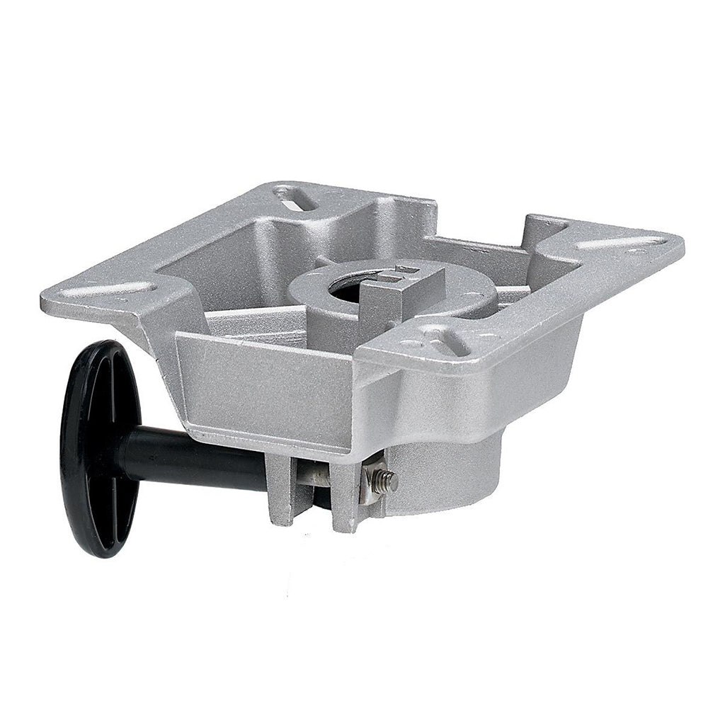 Attwood SWIVLEZE LakeSport 238 Seat Mount wFriction Control  Aluminum 818440