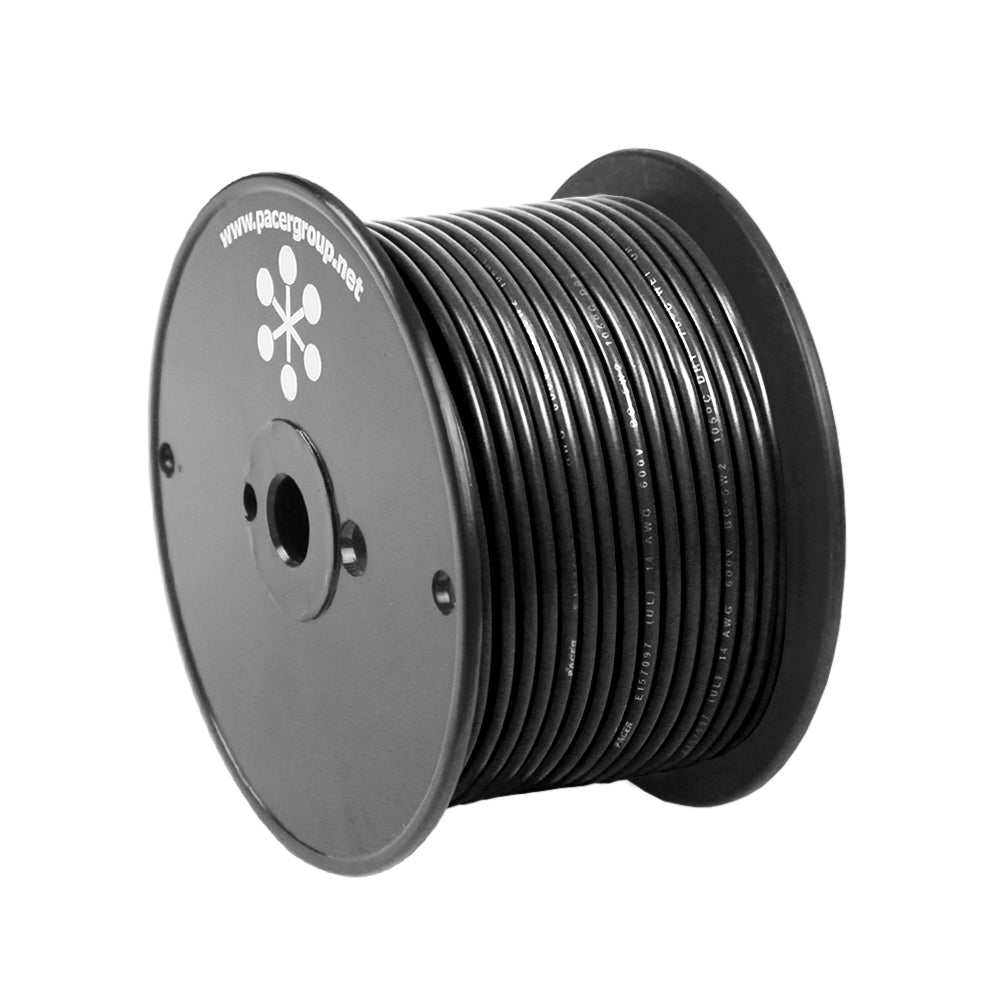 Pacer Black 18 AWG Primary Wire  100 WUL18BK100