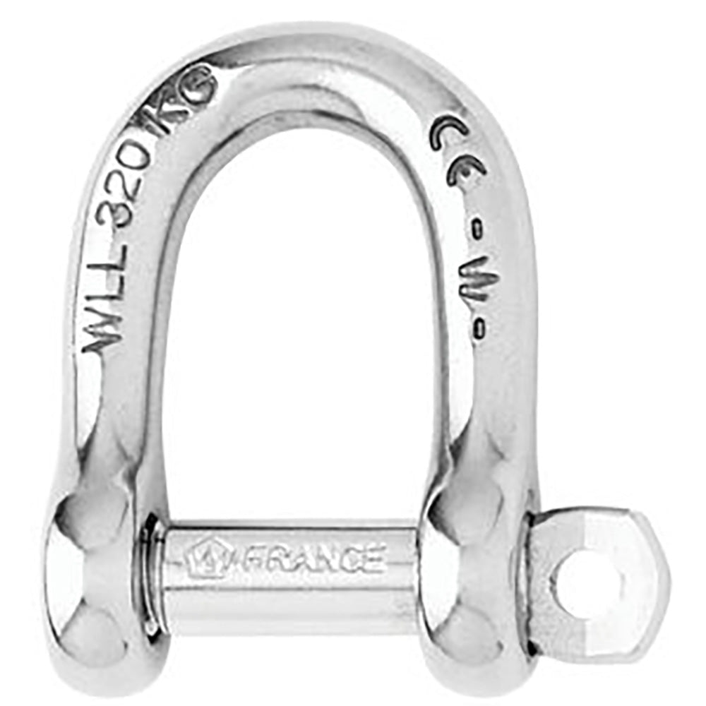 Wichard Not SelfLocking D Shackle  14mm Diameter  916 1207W